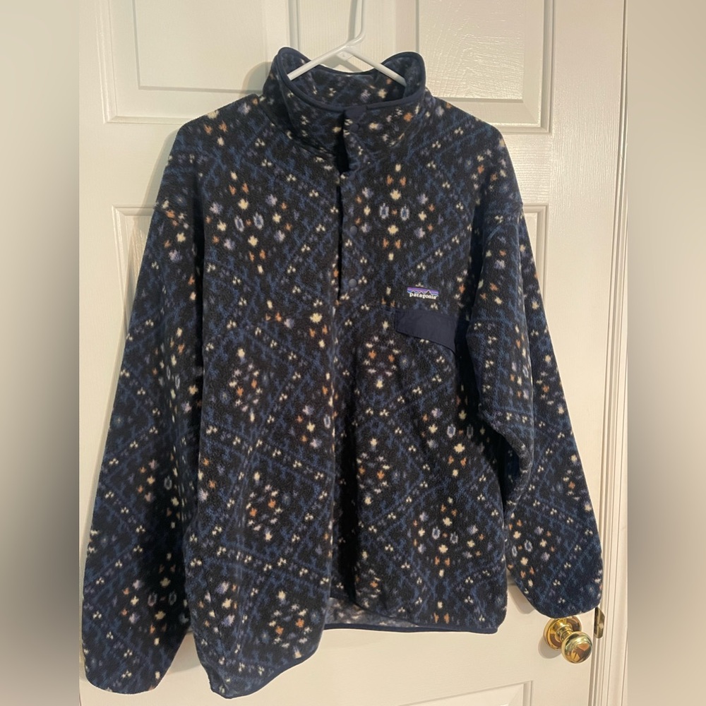 PATAGONIA Snap Synchilla (Special Edition Pattern!) PERFECT CONDITION